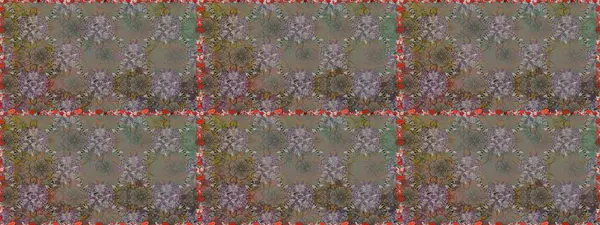 Gri renkli parlak çiçekli halı ile kusursuz desen..