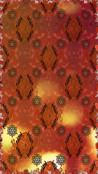 Çiçekli bahar çiçekleri. Moda baskıları için zarif bir şablon. Küçük renkli çiçekler. Küçük çiçekte güzel bir desen. Motley illüstrasyonu.