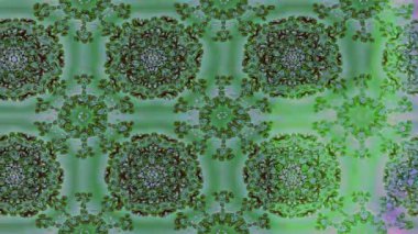 Renkli unsurlarla hareketli arka plan görüntüleri. Çiçekler. Eski model. Bayrak tarzı. Video kaydı. Şablon. Döngü. Kusursuz.. 