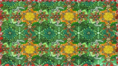 Karşılama ya da düğün geçmişi olarak kullanılabilir. Yeşil ve kahverengi lale çiçekleriyle Raster eskiz deseni. Paket kağıdı için en iyisi. Doğal kozmetik ürünleri, parfüm, çiçekçi dükkanı için bahar ihalesi tasarımı.