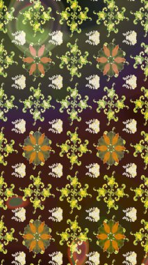 Tekstil, kumaş, kapaklar, duvar kağıtları, baskı, naylon, koleksiyon defteri, örgü, dekupaj için güzel bir eskiz. Küçük kahverengi çiçeklerdeki oldukça eski bir besin torbası deseni.