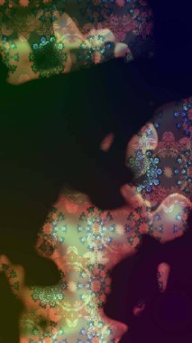 Çiçekli karalama şeklinde Raster çiçek deseni. Gri renkli çiçekler. Nazik, sevimli çiçek arkaplanı..