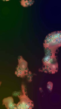 Çiçek buketleriyle klasik bir eskiz şekli. Raster illüstrasyonu. Gri renklerde.