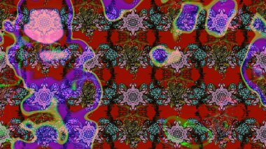 Eski model. Suluboya çizim kalıbı. Moda baskısı. Dekorasyon ve tasarım için güzel bir desen. Çiçeğin suluboya çizimlerinin zarif deseni.