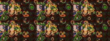 Çiçekler suluboya tarzında kahverengi ve gri renklerde. Raster illüstrasyonunda çiçek deseni çizimi.