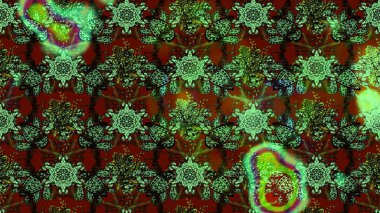 Küçük yeşil ve kahverengi çiçekli oldukça eski bir besin torbası deseni. Tekstil, kumaş, kapaklar, duvar kağıtları, baskı, naylon, koleksiyon defteri, örgü, dekupaj için güzel bir eskiz. Millefleurlar.