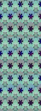 Eskiz geçmişi. Raster illüstrasyonu. Tomurcukları papatya çiçekleri olan sevimli bir çiçek deseni. Kumaş, tekstil, duvar kağıdı baskısı için. Eski usul. Miles Fleur, dandik süs.