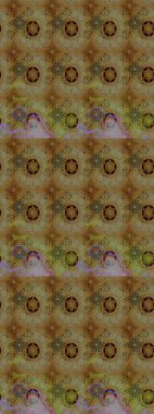 Motley illüstrasyonu. Küçük renkli çiçekler. Moda baskıları için zarif bir şablon. Çiçekli yaz çiçekleri. Küçük çiçekte güzel bir desen. Çizim.