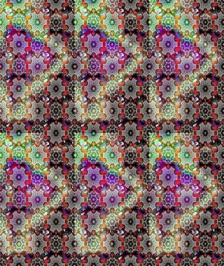 Ağaç dallı bahar çiçekleriyle desen, siyah ve nötr renkler ve çiçek silueti. Raster deseni.