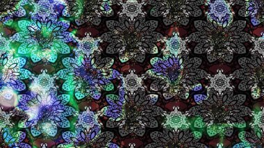 Parlak çiçekli kolaj çiçekleri gri ve siyah. Çiçekli zambakların eskiz geçmişi. Çiçek tasarımı için inanılmaz kolaj cennet tarzı..