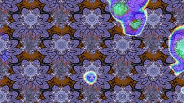 Düz Çiçek Elementleri Tasarımı. Renkli Yaz Temalı eskiz kalıbı. Güzel kumaş deseni. Raster illüstrasyonunda çiçek deseni çizimi.