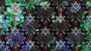 Şekil verilmiş çiçeklerle eskiz deseni. Süslü zentangle çizim dokusu, soyut çiçeklerle süslenmiş. Çiçek deseni duvar kağıdı, şablon dolguları ve web sayfası arkaplanı için kullanılabilir.