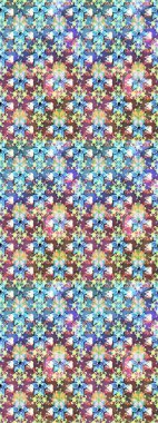 Tarafsız ve mavi renkte çiçekler. Düz Çiçek Elementleri Tasarımı. Renkli Bahar Teması eskiz kalıbı. Raster illüstrasyonunda çiçek deseni çizimi.