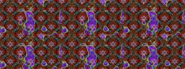 Düz Çiçek Elementleri Tasarımı. Çiçeksel fantezi tasarımı ve parlak bir arka plan çizimi. Renkli Bahar Teması çizim şablonu.