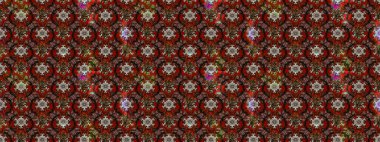 Klasik çiçekler. El çizimi, soyut ve süslü elementler. Kahverengi ve kırmızı renkler. Suluboya resim taklit Raster çizimi. Yaz çiçekleri teması.