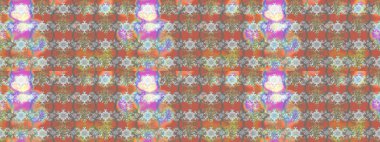 Düz Çiçek Elementleri Tasarımı. Raster illüstrasyonundaki çiçek desenli çizim. Renkli Bahar Teması eskiz kalıbı. Gri ve nötr renkte çiçekler.