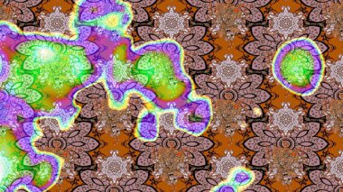 Tarafsız ve kahverengi renkte çiçekler. Çiçekli eskiz deseni. Suluboya çizimi. El çizimi.