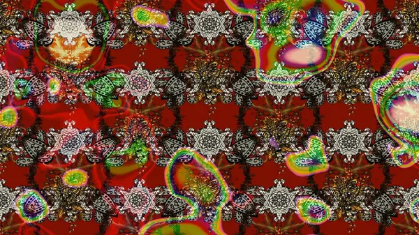 Şekil verilmiş çiçeklerle eskiz deseni. Süslü zentangle çizim dokusu, soyut çiçeklerle süslenmiş. Çiçek deseni duvar kağıdı, şablon dolguları ve web sayfası arkaplanı için kullanılabilir.