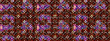 Nazik, narin çiçek arkaplanı. Kahverengi ve kırmızı renkte çiçekler. Raster çiçek desenli ve çiçekli..