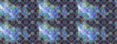 Raster illüstrasyonu. Renkli Bahar Teması eskiz kalıbı. Düz Çiçek Elementleri Tasarımı. Asya tekstil tarzında. Güzel kumaş deseni. Çiçek desenini çiz.