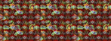 Nazik, narin çiçek arkaplanı. Kahverengi ve kırmızı renkte çiçekler. Raster çiçek desenli ve çiçekli..