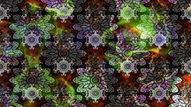 Raster illüstrasyonu. Gri ve siyah renkte zarif çiçekli suluboya. Düz Çiçek Elementleri Tasarımı. Renkli Bahar Teması çizim şablonu.