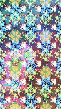 Raster Henna tarzı. Etnik Mandala havlusu. Taslak süsleme izi. Tebrik kartı geçmişi, boyama kitabı, arkaplan ve tekstil için kullanılabilir. Sınır Hindistan çiçek desenli paisley patentli.