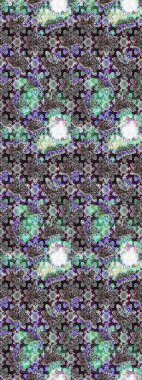 Bahar mevsimi. Tatil havası. Raster güzel bir çiçek deseni çizmiş. Nazik romantik baskı.