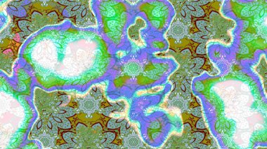 Güzel kumaş deseni. Küçük çiçekteki sevimli çiçek deseni. Güzel karalamalı çiçek desenli çizim. Raster illüstrasyonu.