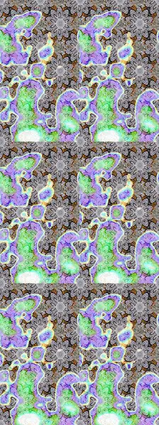 Raster. Kumaş, tekstil, duvar kağıdı baskısı için. Raster illüstrasyonu. Eskiz geçmişi. Tomurcukları çiçek olan sevimli bir çiçek deseni. Antika retro tarzı.