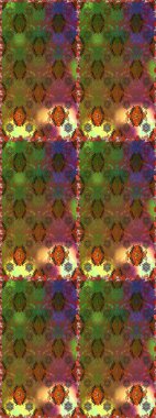 Kahverengi renkli çiçeklerle kusursuz çiçek deseni. Suluboya tarzında kahverengi renkte çiçekler.