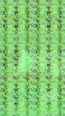 Raster illüstrasyonu. Yaprak ve çiçeklerin suluboya resimleri, yeşil ve nötr renkler üzerine çizimler. Yumuşak, bahar çiçekleri yeşil ve nötr renklerde.