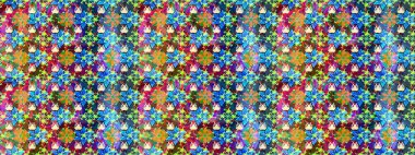 Eskiz arkaplan modeli. Suluboya, elle çizilmiş. Raster hisseleri. Çiçekler mavi ve yeşil üzerine.