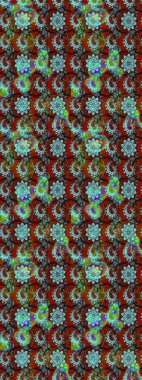 Çiçek deseni. Flower eskiz arka planı. Şatafatlı bahar bahçesi dokusu. Raster illüstrasyonu.