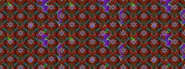 Kırmızı ve kahverengi renkte çiçekler. Küçük çiçekte sevimli çiçek deseni var..