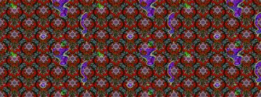 Kırmızı ve kahverengi renkte çiçekler. Küçük çiçekte sevimli çiçek deseni var..