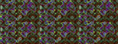 Tekstil veya kitap kapakları, imalat, duvar kağıtları, baskı, hediye paketi ve yapıştırma kitabı için çiçek eskizi geçmişi. Raster illüstrasyonu. Küçük ölçekli çiçeklerdeki basit sevimli desen.