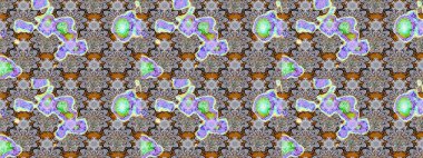 Beautiful watercolor Bouquet of summer flowers sketch pattern. Nice fabric pattern.