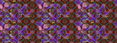 Renkli Bahar Teması eskiz kalıbı. Düz Çiçek Elementleri Tasarımı. Çiçek deseni. Raster çizimi. Güzel kumaş deseni..