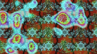 Millefleur 'lar. Küçük mavi ve kahverengiyle oldukça kaliteli besin torbası deseni, çiçekler. Tekstil, kumaş, kapaklar, duvar kağıtları, baskı, paket, koleksiyon defteri, örgü, dekupaj için çiçek arkaplanı..