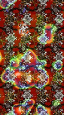 Çiçekli bahar çiçekleri. Küçük renkli çiçekler. Moda baskıları için zarif bir şablon. Motley illüstrasyonu. Küçük çiçekte şirin desenler.