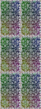 Çiçeksiz desenli arka plan. Gri renkli çiçekler. Tişört baskısı için çiçek boyama rasteriName.