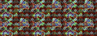 Kahverengi ve yeşil lale çiçekli Raster eskiz deseni. Doğal kozmetik ürünleri, parfüm, çiçekçi dükkanı için bahar ihalesi tasarımı. Paket kağıdı için en iyisi. Karşılama ya da düğün geçmişi olarak kullanılabilir.