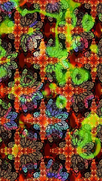 Raster Güzel kumaş deseni. Çiçek arkaplan ile soyut zarafet çizim deseni.