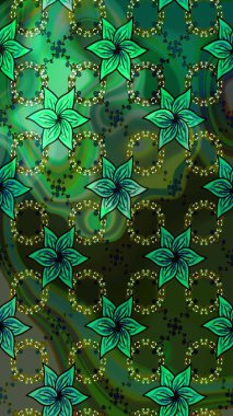 Eskiz Vintage Çiçek Deseni. Raster Kalça dokusu deseni.