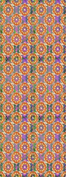 Doğu tarzı arabesk. Raster illüstrasyonu. Kusursuz altın desenli bukleler. Altın elementli turuncu ve bej renkler. Raster altın desen.