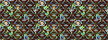 Raster çiçekli arka plan. Güzel eskiz şekli. Güzel kumaş deseni. Yazdır. Renkli Yaz Temalı eskiz kalıbı. Düz Çiçek Elementleri Tasarımı.