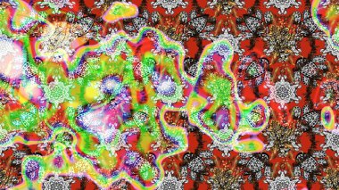 Botanik çizim kalıbı. Organik elementler. Raster deseni. Suluboya etkisi.