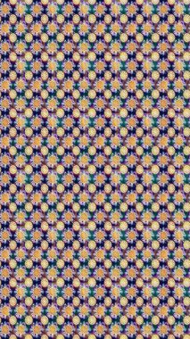 Raster illüstrasyonu. Kusursuz desen. Organik motif arka planı. Ultraviyole kumaş deseni.