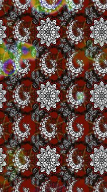 Çiçek kompozisyonu. Doğa. Çiçek arkaplan. Küçük çiçekte güzel bir desen var. - Gri ve kahverengi çiçekler. Raster deseni. Çiçek kolajı.